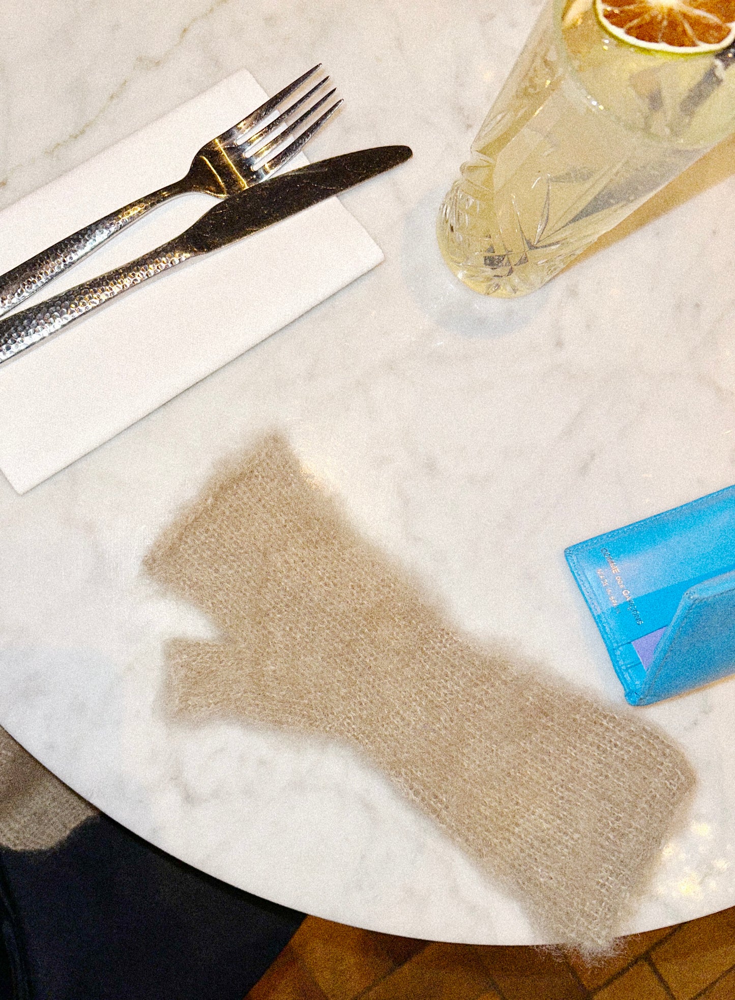 Fat Fur Light Wrist Warmers
