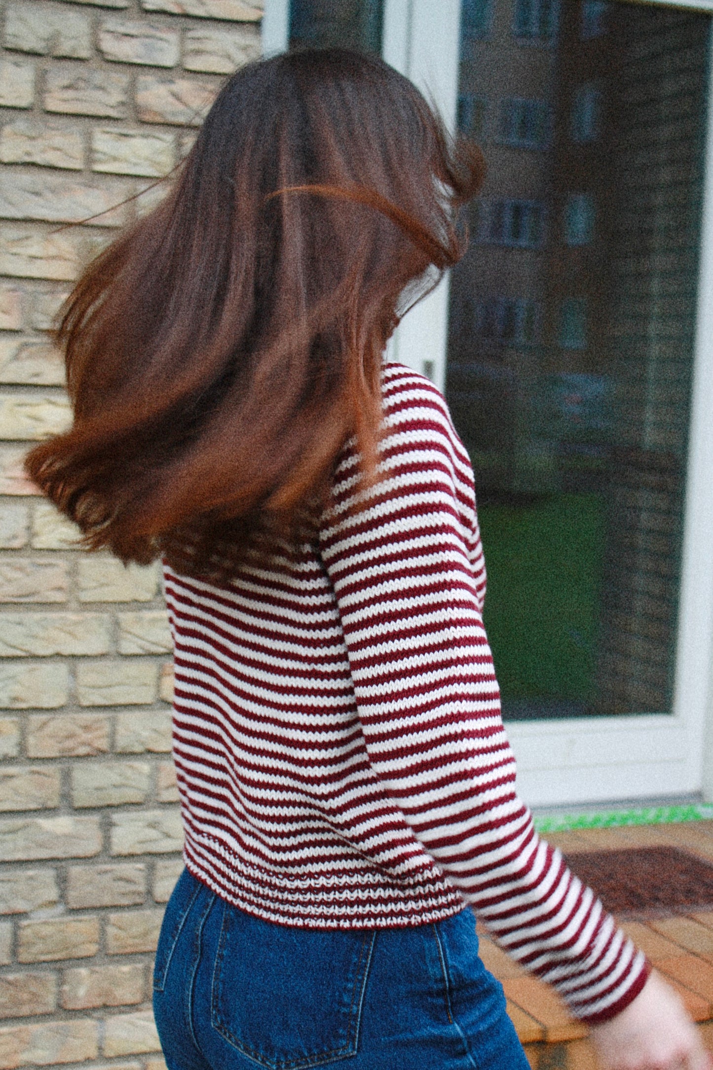 Stripe Overload Turtleneck