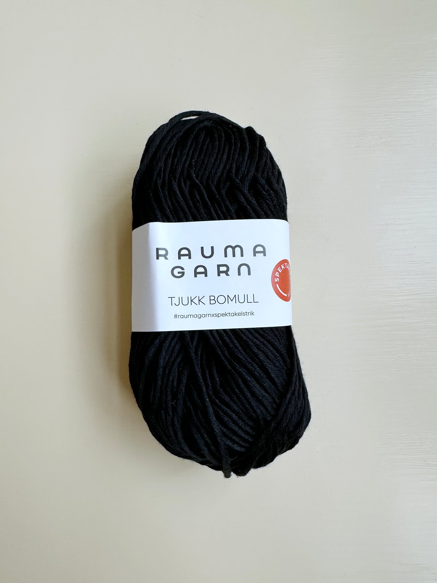 Tjukk Bomull Spektakelstrik x Rauma Garn