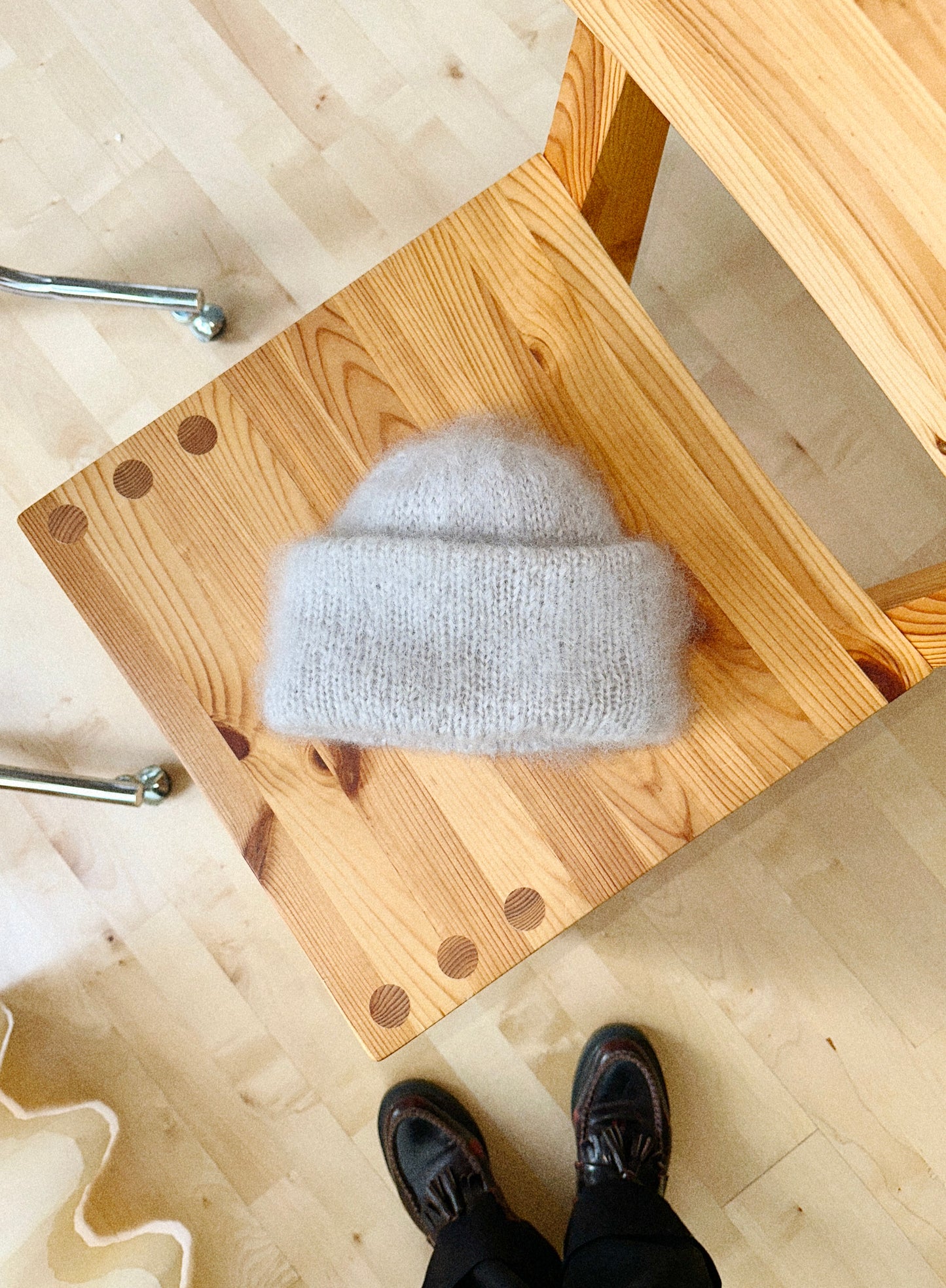 Fat Fur Hat Knit Kit