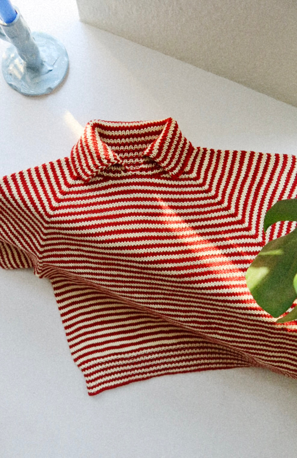 Stripe Overload Polo Tee