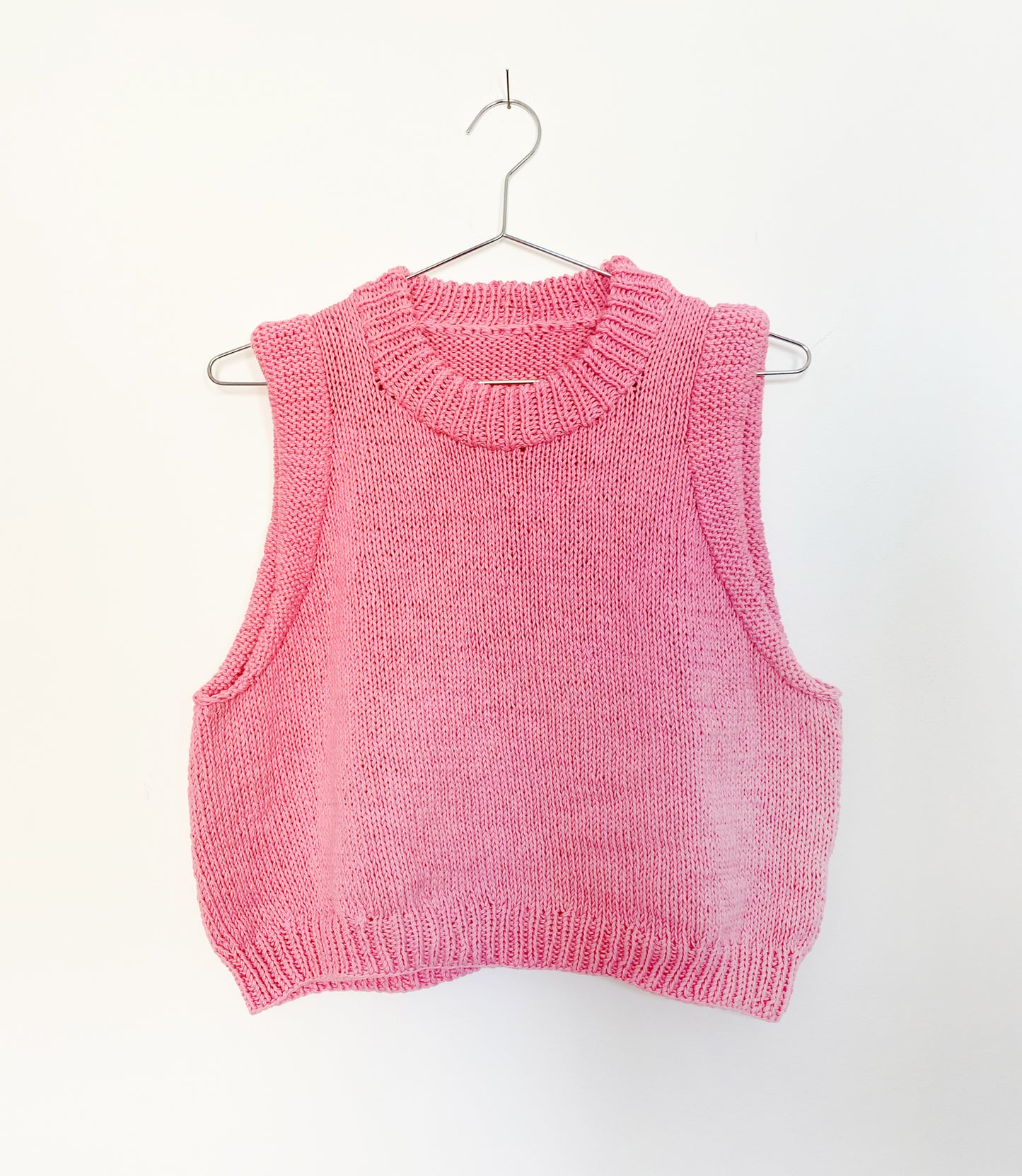 Sommer Saga Vest strikkeopskrift