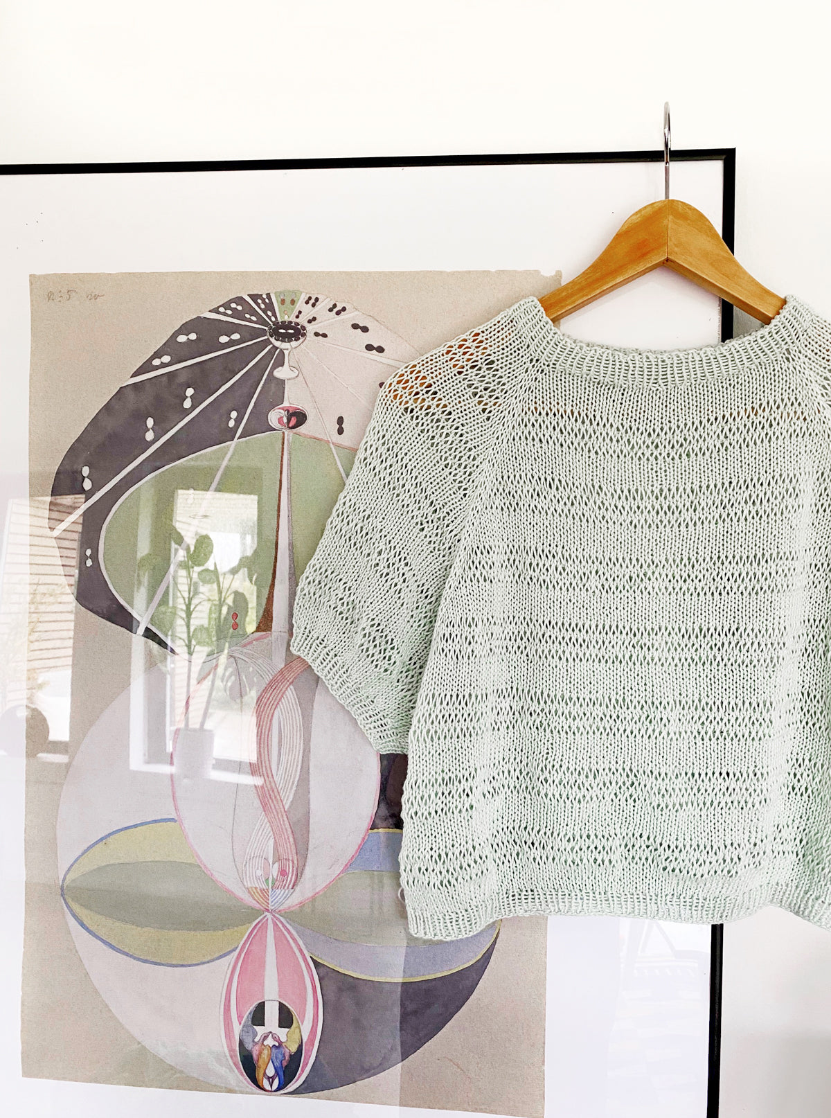 Lykke Tee Strikkeopskrift