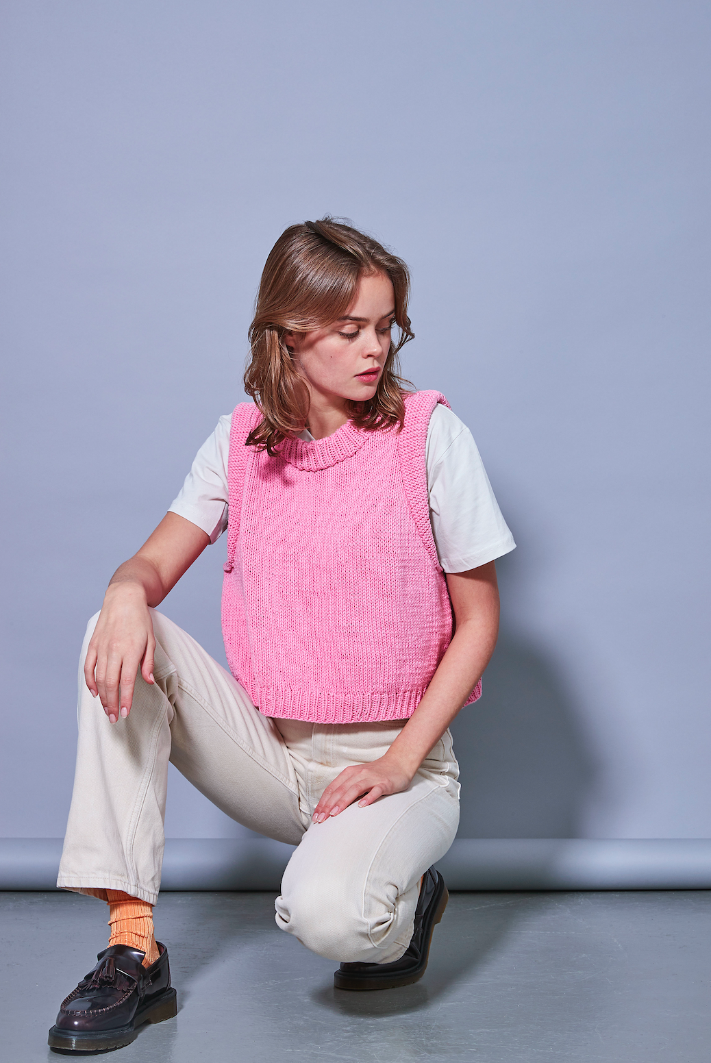 Sommer Saga Vest strikkeopskrift