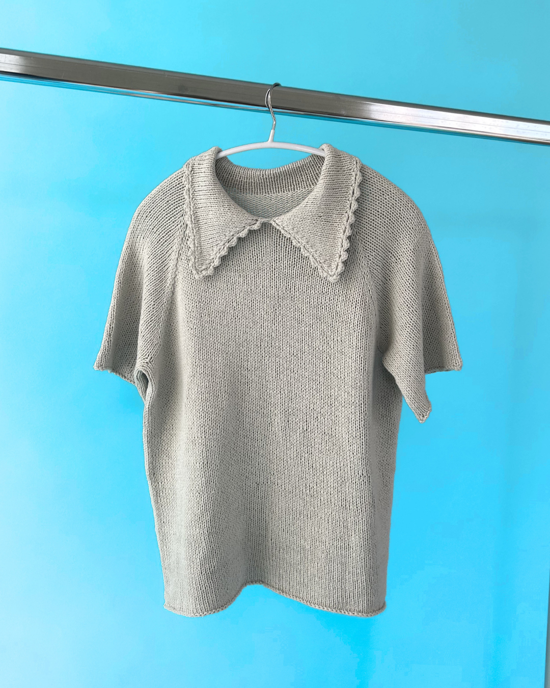 Lace Polo Tee