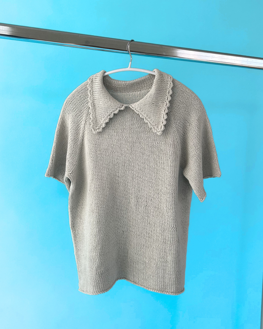 Lace Polo Tee