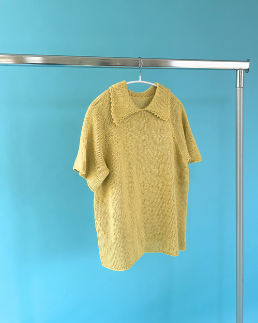 Lace Polo Tee