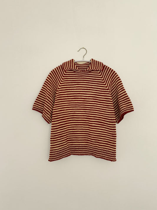 Stripe Overload Polo Tee