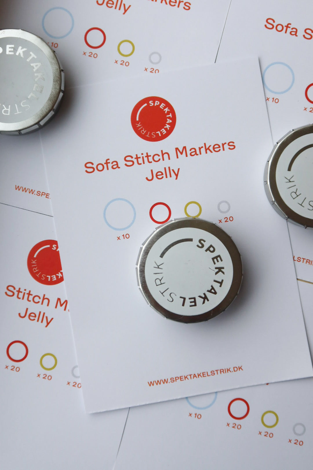 Sofa Stitch Markers - Jelly