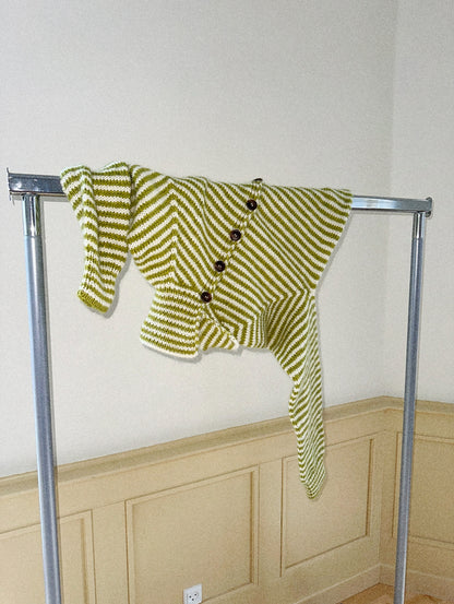 Stripe Overload Cardi