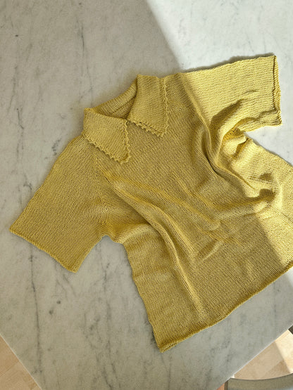 Lace Polo Tee