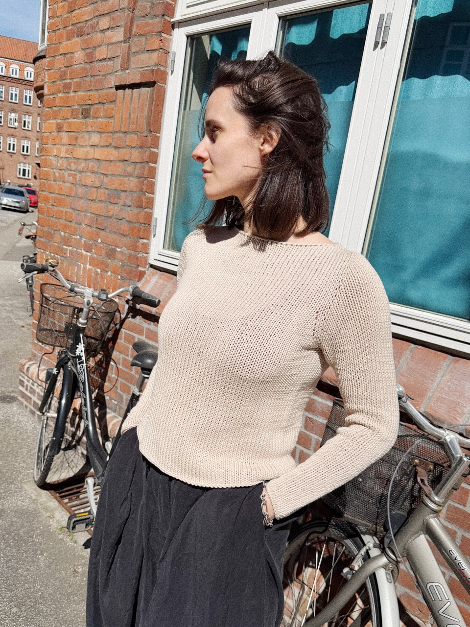 Sidewalk Blouse Knit Kit