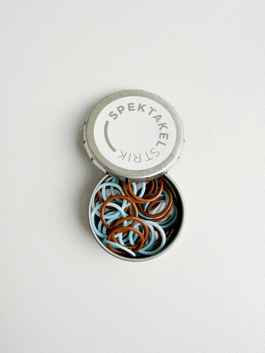 MEGA Sofa Stitch Markers- Melted Sky