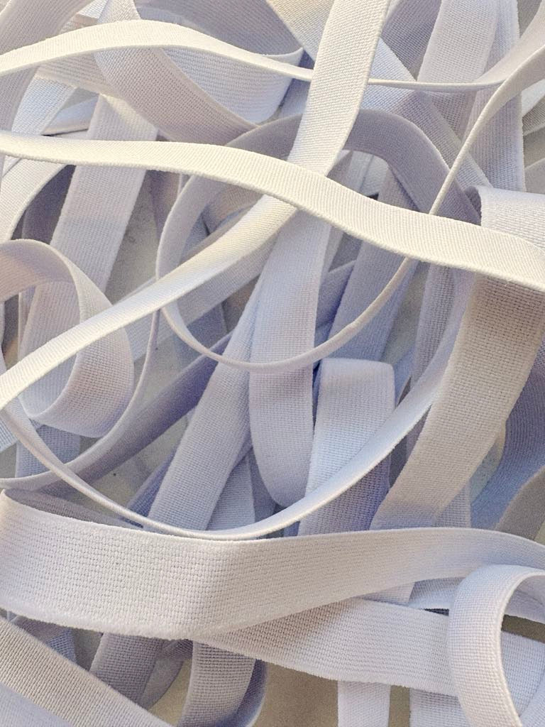 Elastic 4 cm for Crew collection - White