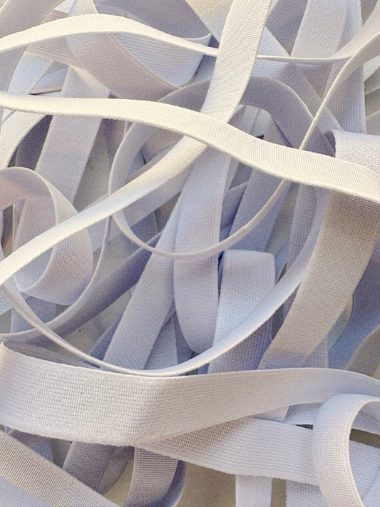 Elastic 4 cm for Crew collection - White