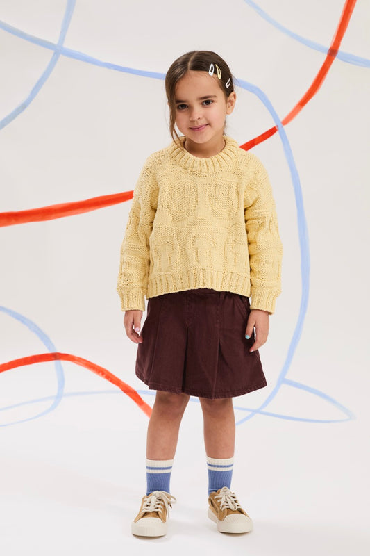 Mega Mood Sweater Kid Knit Kit 8-12 years