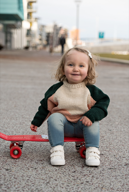 Hopla Sweater strikkeopskrift