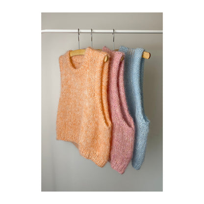 Saga Vest strikkeopskrift