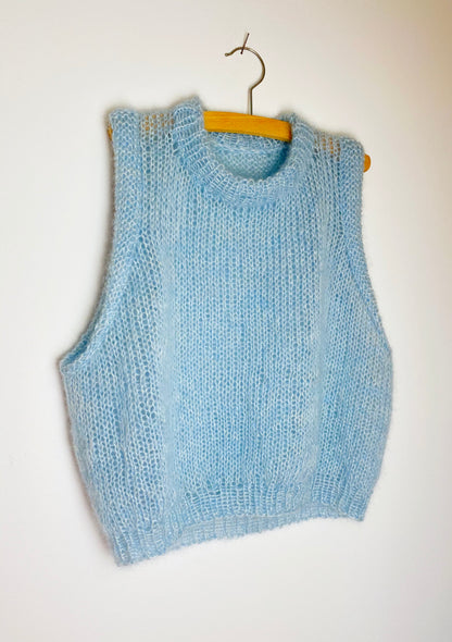 Saga Vest strikkeopskrift