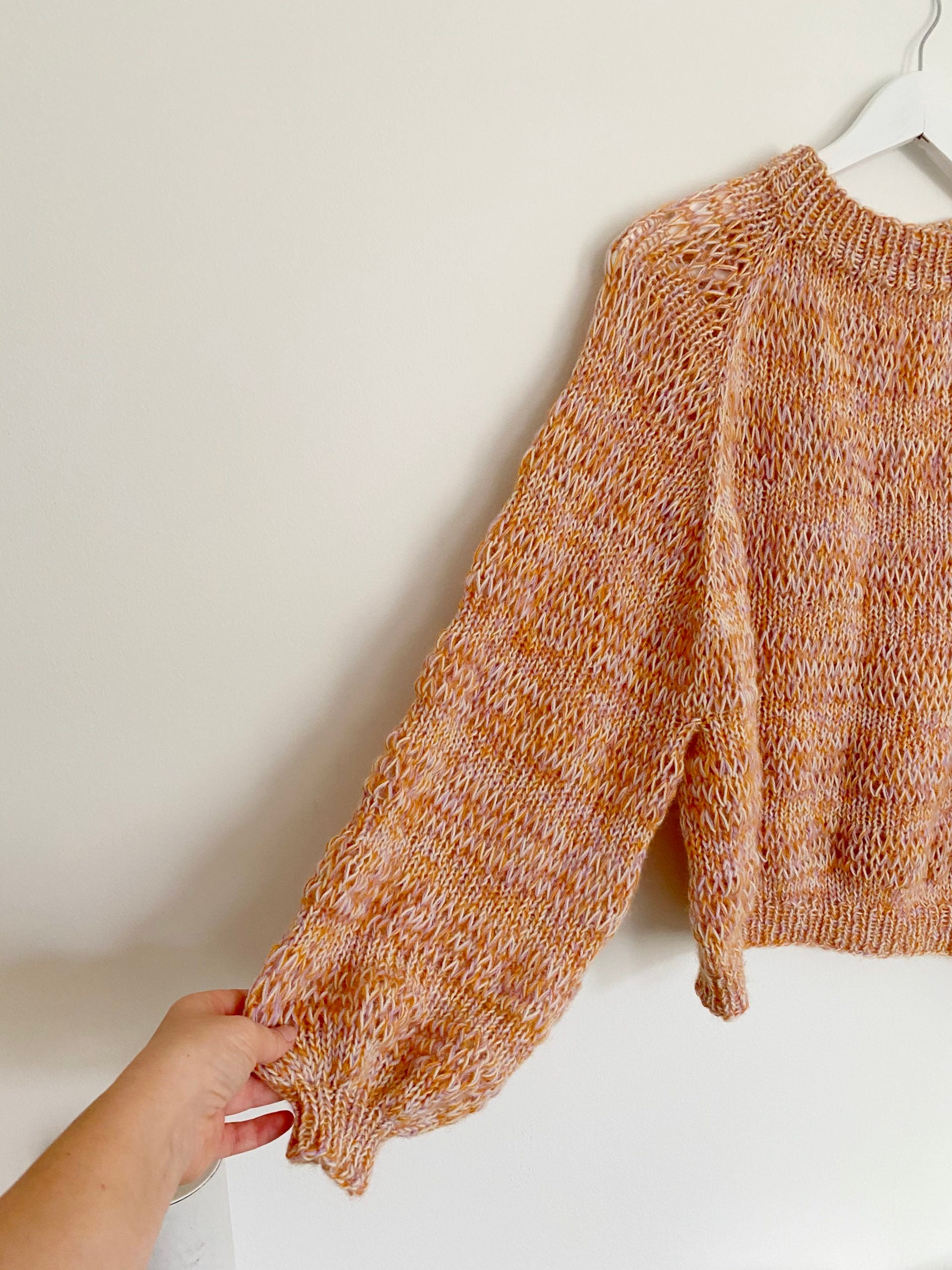 Happy Jumper (English) knitting pattern